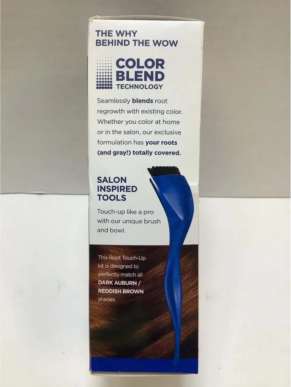 Clairol Root Touch Up Hair Color – 4R Dark Auburn/Reddish Brown, 4 Pack